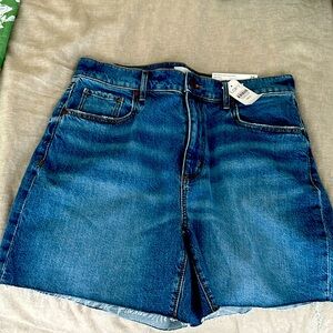 Loft Skinny Bermuda Short High Rise